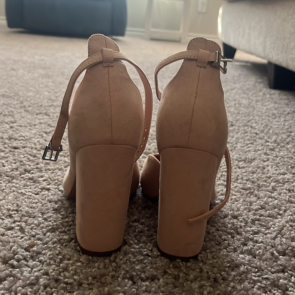 ASOS cream/pale pink Heels - Picture 3 of 3